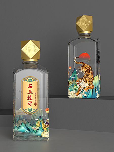 晶白瓶